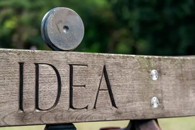 Sign with Idea