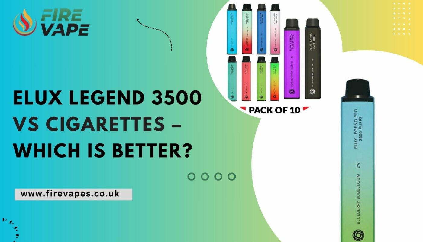 Elux Legend 3500 vs Cigarettes