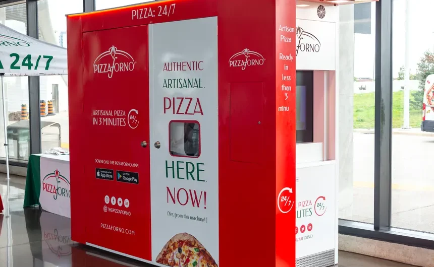 The Robot Revolution: PizzaForno Expands Across Michigan – 24/7 Pizza Via Automated Kiosk