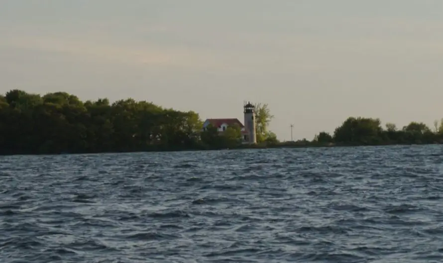 The Way It Was – Charity Island Saginaw Bay Lighthouse Ruins 1993