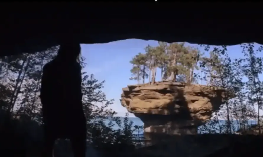 Scary Movie Filmed In Michigan At Turnip Rock Near Port Austin