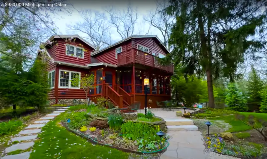 7 Shockingly Chic Ways Rustic Living Dominates Modern Comfort at this Unbelievably Cozy Michigan Log Cabin Retreat