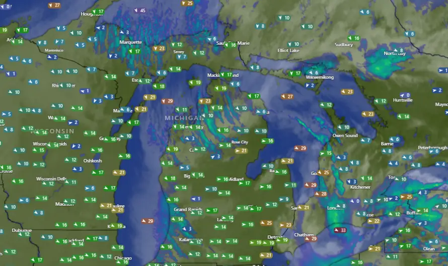 Michigan Winter Weather Update: Snow, Wind, and Cold Grip Southeast, Southwest, Northern Lower, and Upper Peninsula