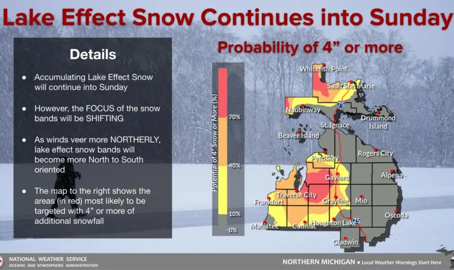 Michigan Faces Brutal Winter Blast – Snow, Cold, and Travel Warnings Across the State