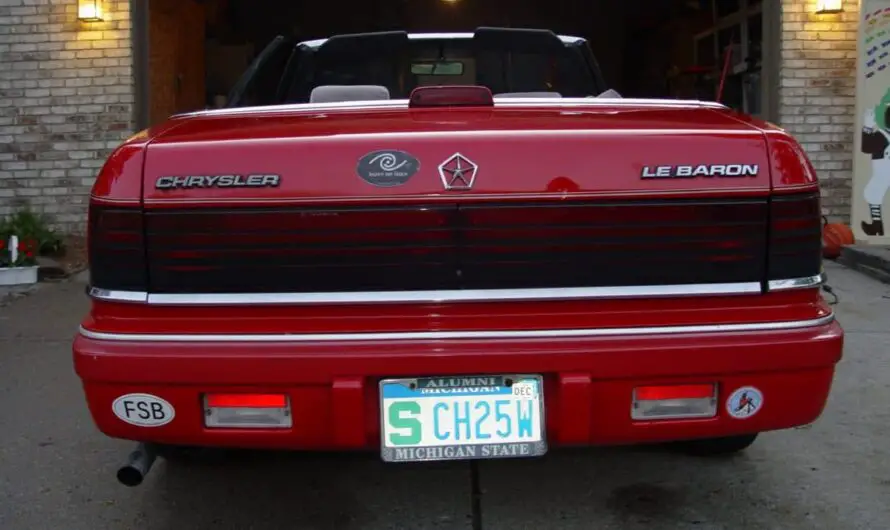 10 Shocking Reasons The Chrysler LeBaron GT Dominated Our Last K-car Summer