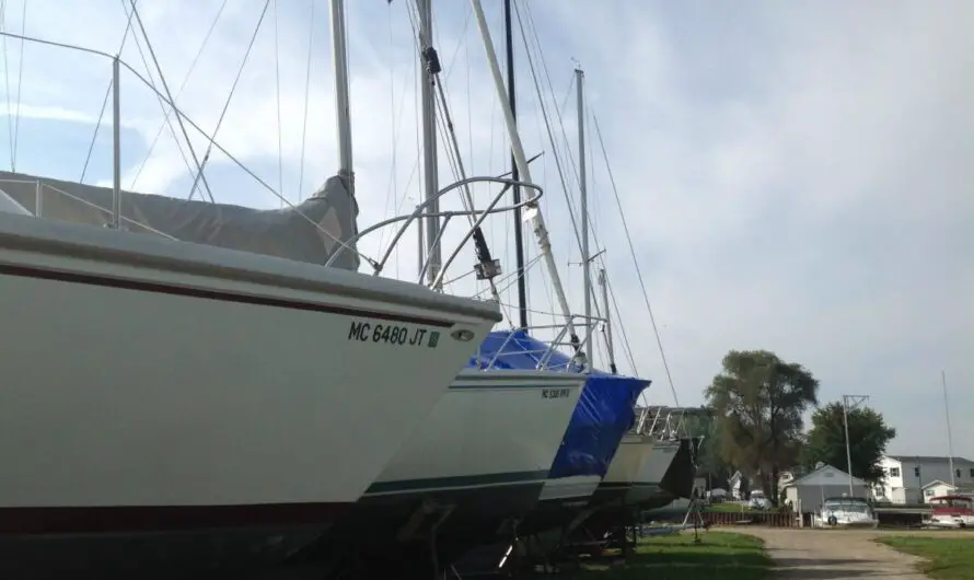 Caseville Harbor During A Michigan Fall