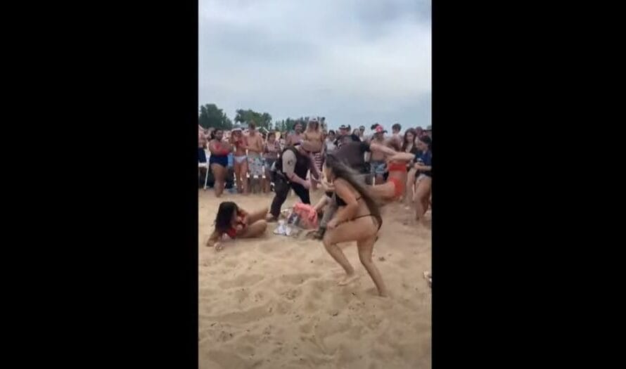 July 4th Ends With A Bang And A Screaming Bikini Brawl At Caseville County Park