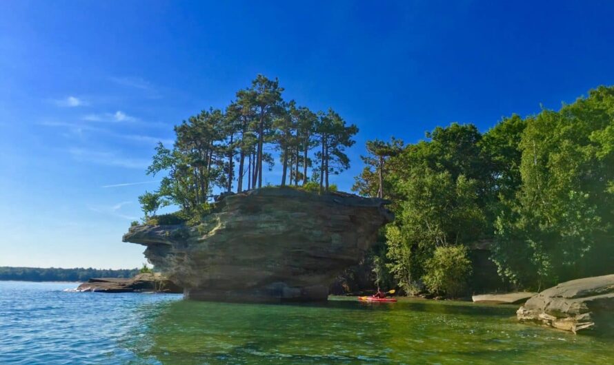 Turnip Rock Mi In Top 13 Amazing Rock Formations in America by CNN