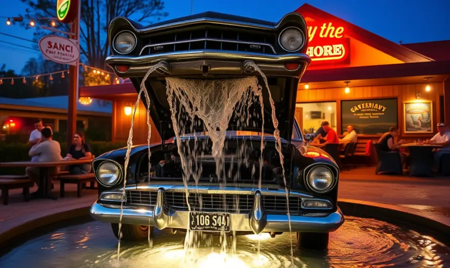 Bayshore Bar and Grill Fountain: Michigan’s Quirky Landmark