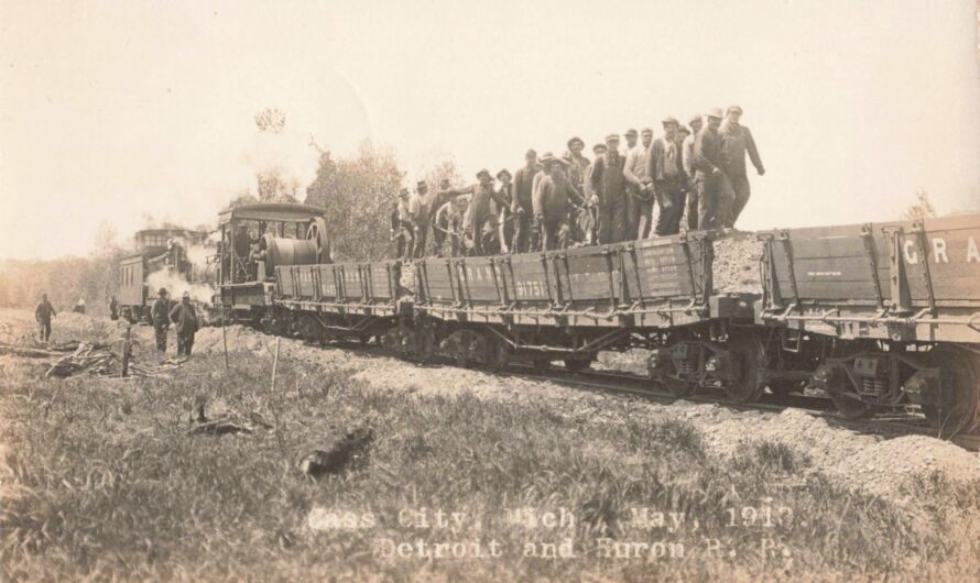 Rails Into the Thumb – Cass City and the Detroit and Huron Railroad, 1913- Video