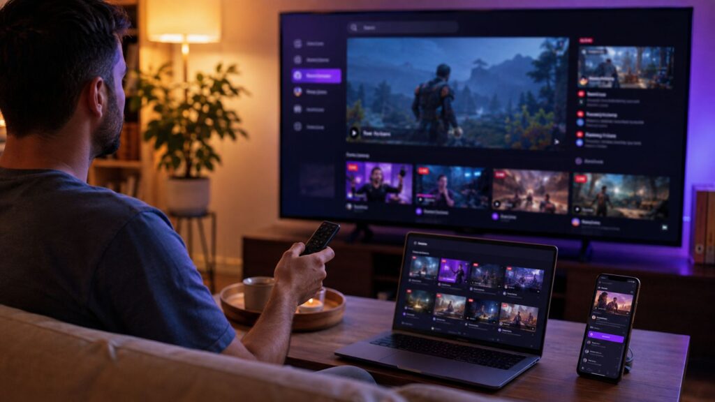 Finding and Watching Live Streams